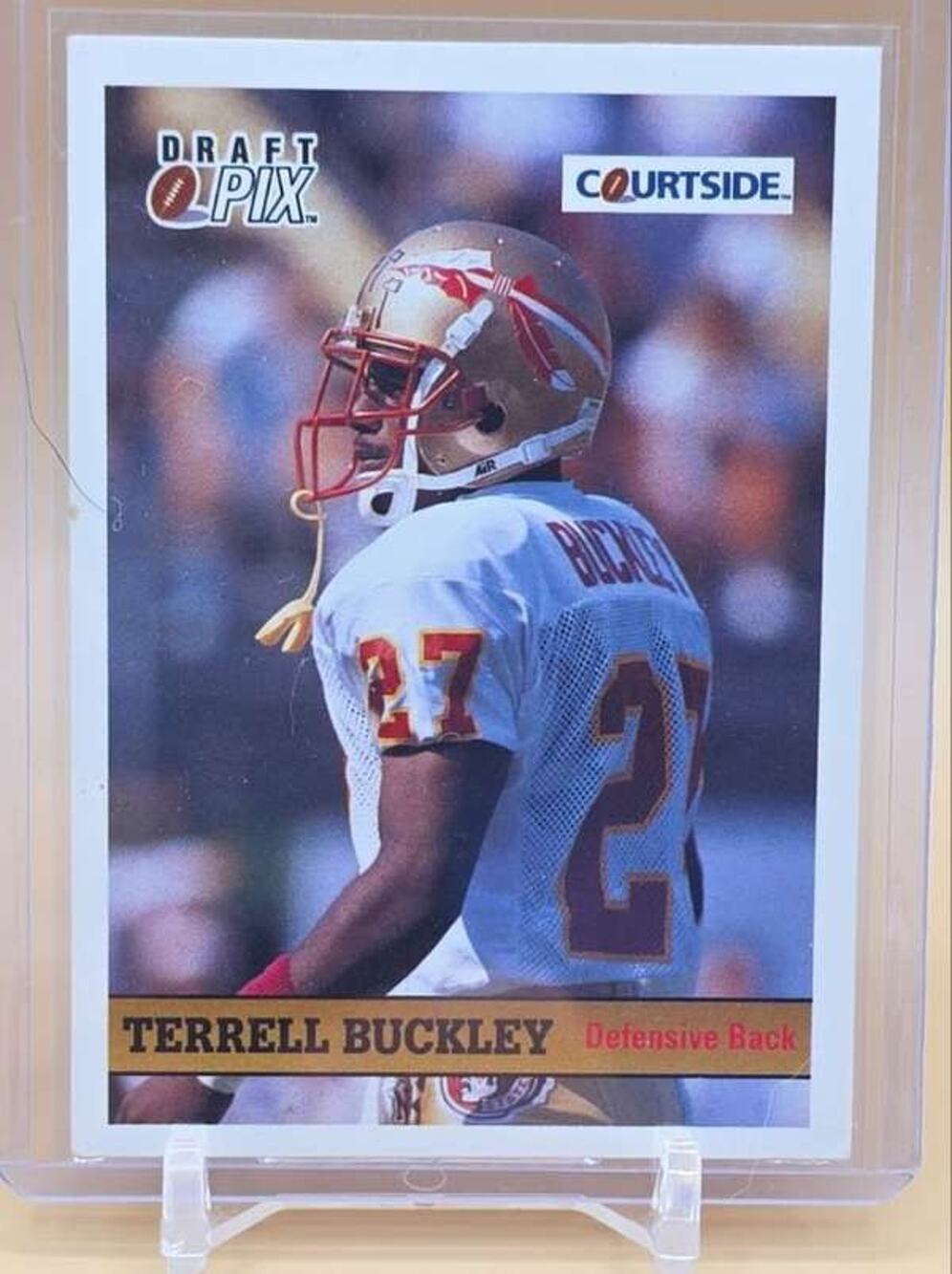 1992 Courtside Draft Pix #100 Terrell Buckley Card